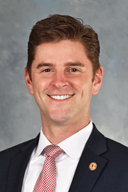 Photograph of  Representative  Ryan Spain (R)